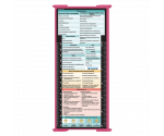 WhiteCoat Clipboard® Trifold - Pink Occupational Therapy Edition